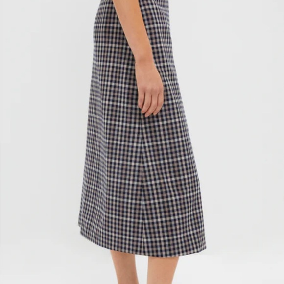 Tuckernuck English Check Phoebe Riding Skirt Size 8 - Picture 3 of 8